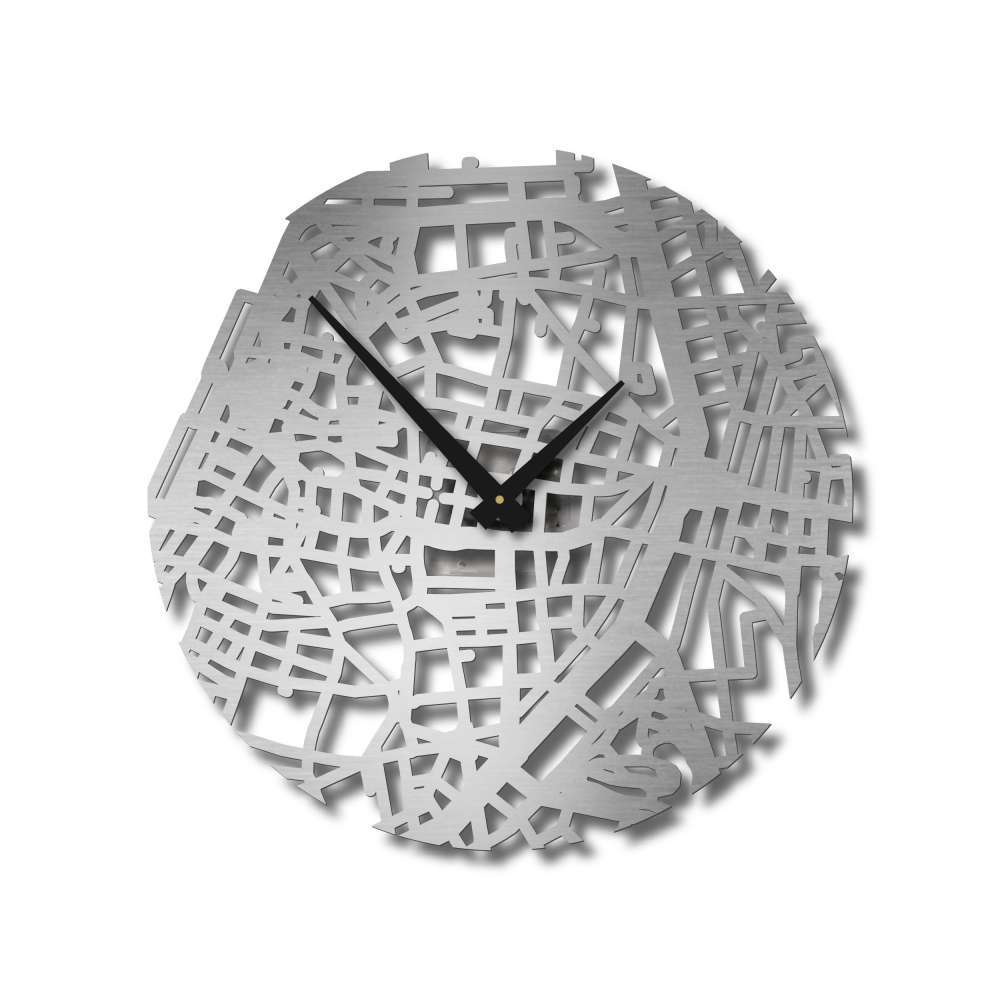 Stainless Steel Wall Clock | Antwerp Clock | Urban Story