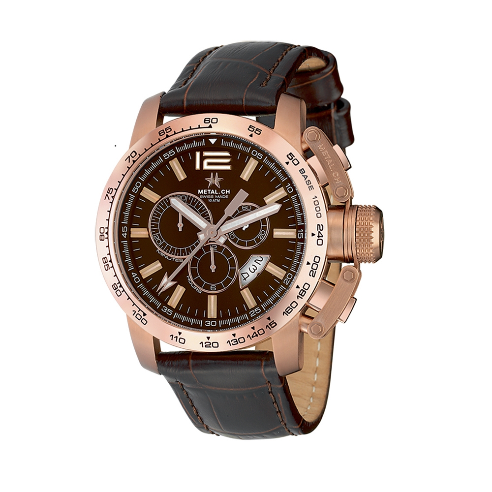 Metal CH Watch | Chronosport 4340