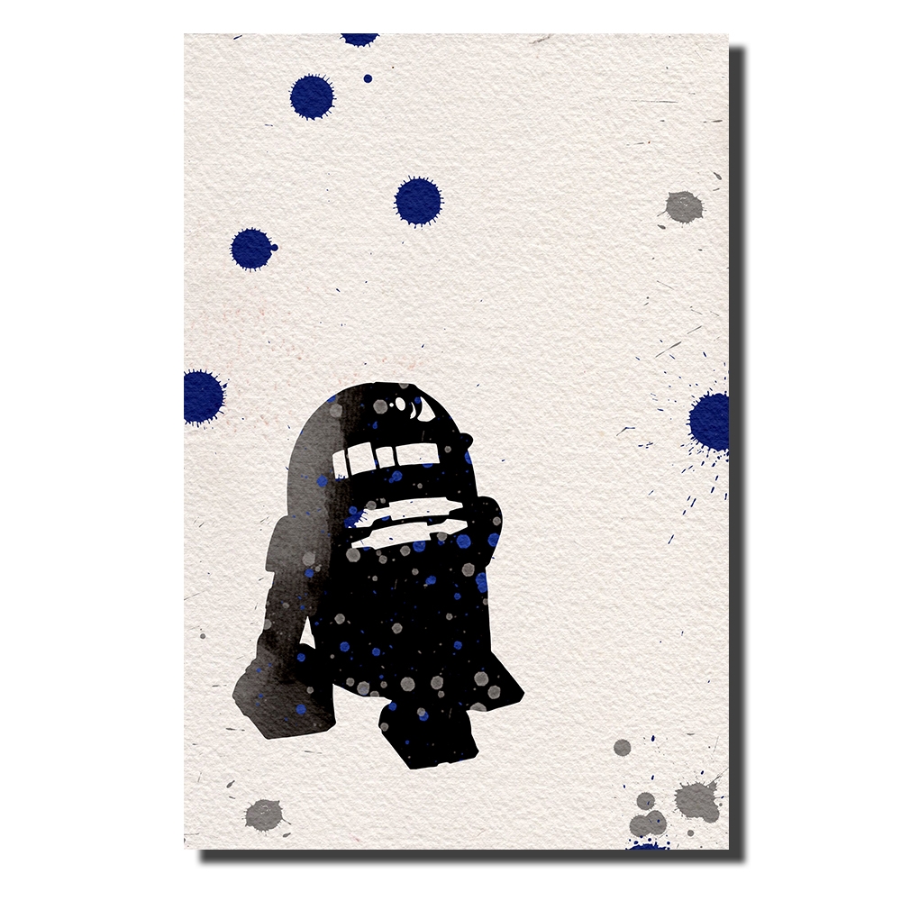 R2D2 Watercolor | Power Cosmic
