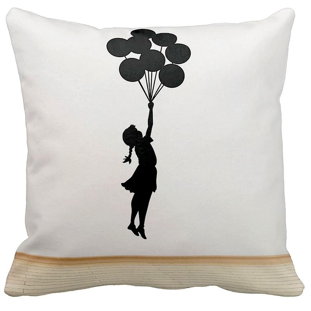 Flying Balloon Girl | Banksy Art | iLeesh