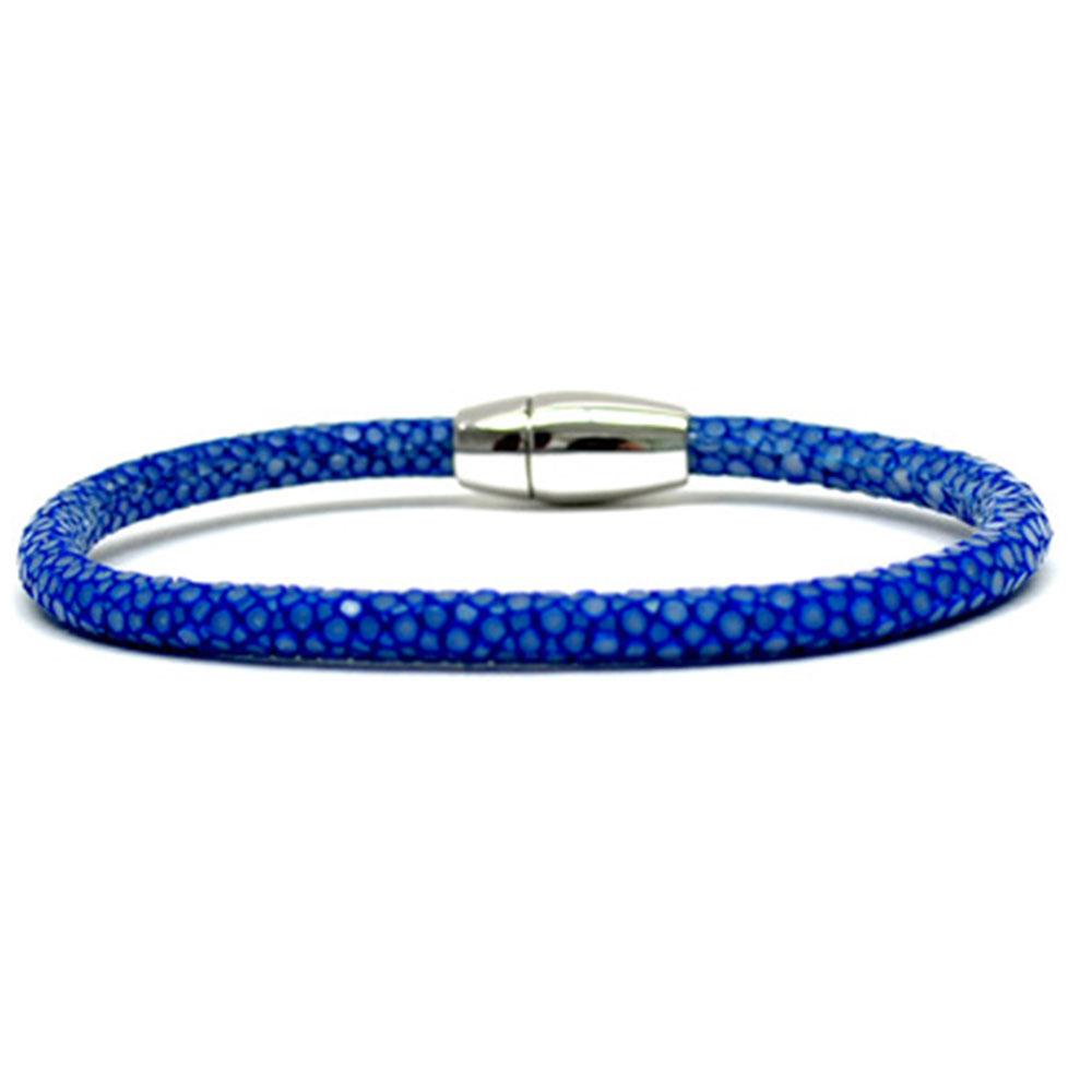 Single Stingray Bracelet | Blue | Double Bone