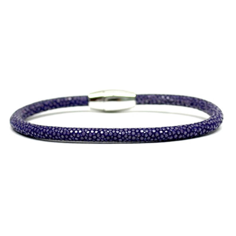 Single Stingray Bracelet | Purple | Double Bone