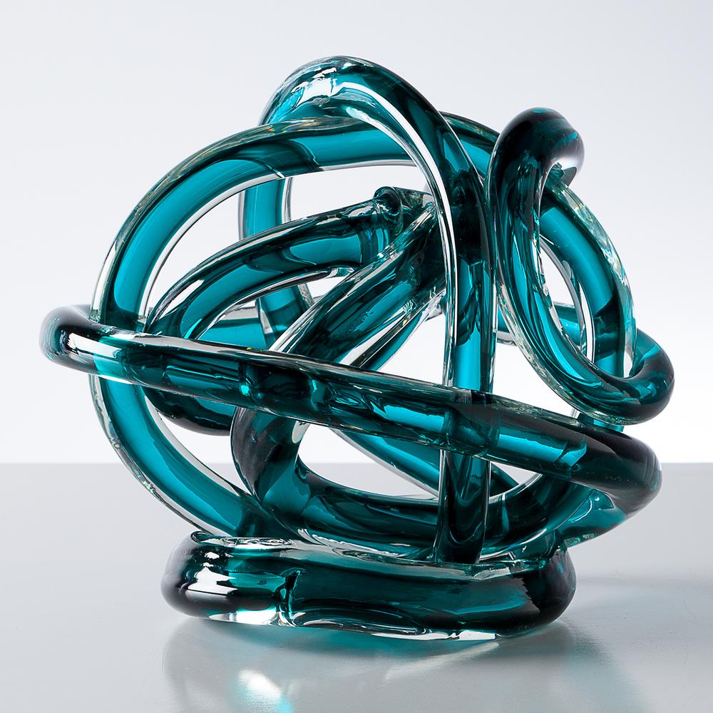 Shop with afterpay on eligible items. Orbit Glass Decor Ball Extra Large | Teal