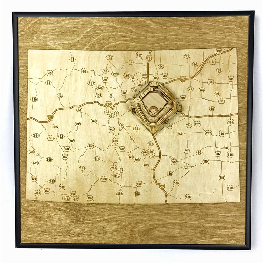 3D Stadium Maps | Colorado, Denver (Coors Field)